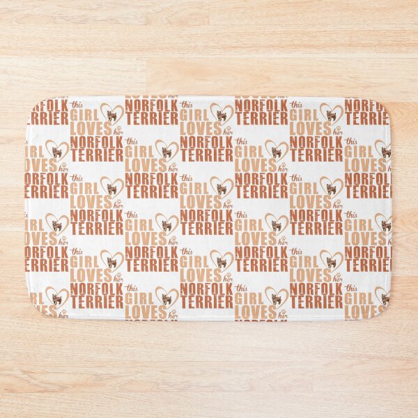 Item preview, This Girl Loves Her Norfolk Terrier! Especially for Norfolk Terrier Dog Lovers! designed and sold by rs-designs.