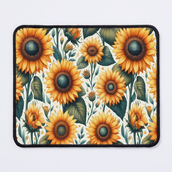 Item preview, Flower - Sunflower Field ; Floral Pattern designed and sold by PatternInArt.