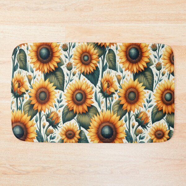 Item preview, Flower - Sunflower Field ; Floral Pattern designed and sold by PatternInArt.