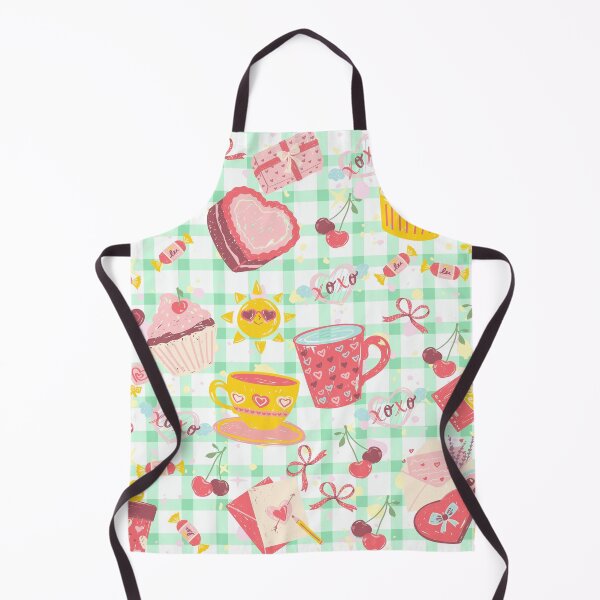 Item preview, Seamless pattern with cakes and sweets. Cute hand drawn seamless watercolor pattern with sweet cakes, cakes, desserts, cakes and cookies. checkered background designed and sold by APHIDAT-TA.