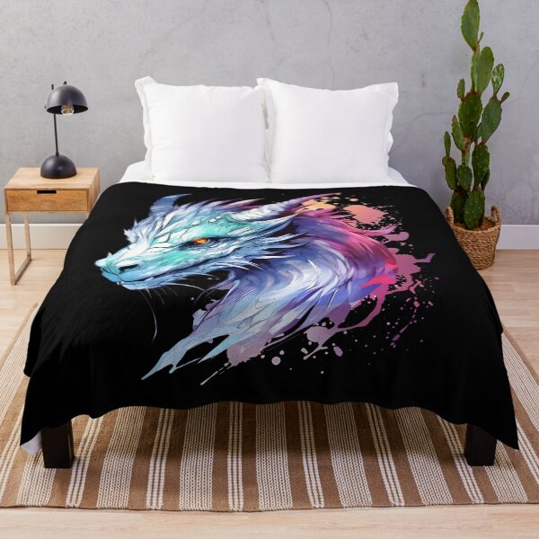 Artikelvorschau, Cool Colorful Watercolor Dragon entworfen und verkauft von Leonardo Palumbo.