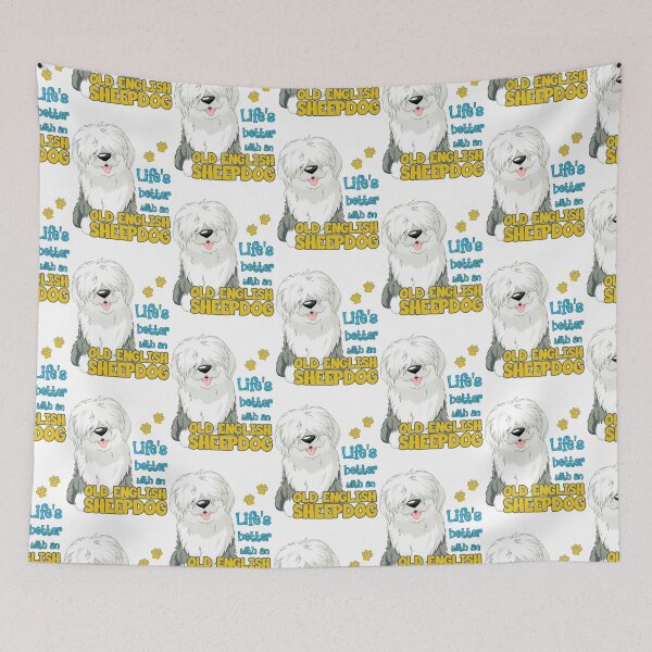 Item preview, Life's Better With an Old English Sheepdog! Especially for Old English Sheepdog Dog Lovers! designed and sold by rs-designs.
