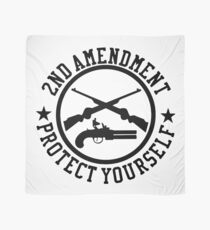 2nd Amendment Protect Yourself Scarf