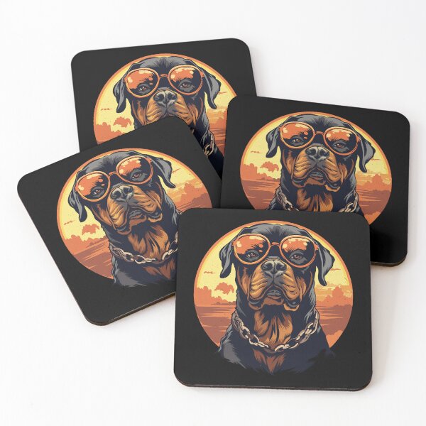Item preview, Diseño vintage de perro rottweiler designed and sold by Hansani Nuwanmini Jayawickrama.