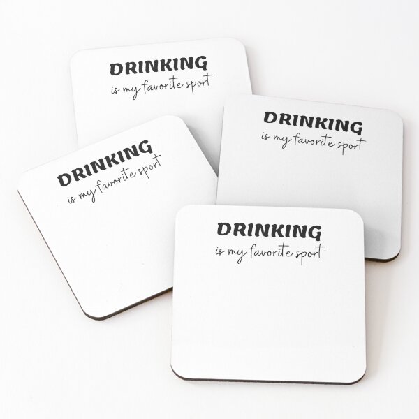 Item preview, Drinking is my favorite sport designed and sold by Gilpro Designs.
