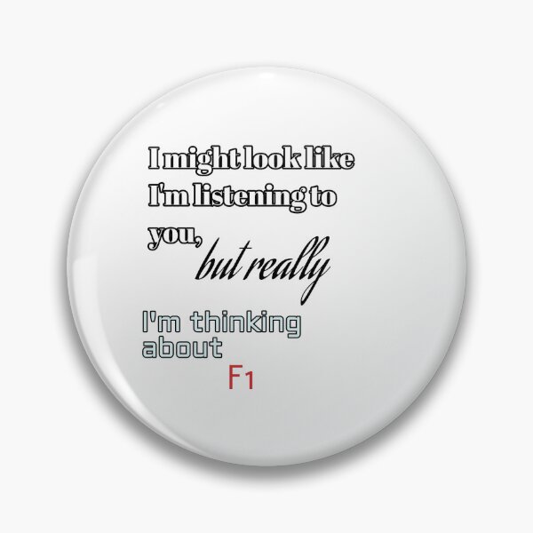 Item preview, Thinking about F1 designed and sold by TheGrandShopp.