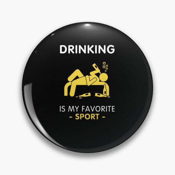 Artikelvorschau, Trinken ist mein Lieblingssport entworfen und verkauft von Gilpro Designs.