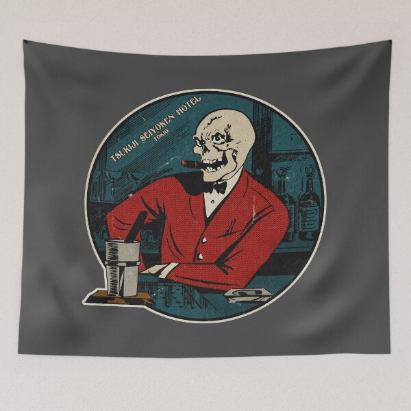 Item preview, Vintage Tsukiji Tokyo Hotel Bartender designed and sold by Kujo Dangerous Vintage.