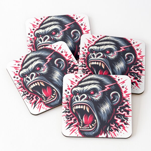 Item preview, Furious Gorilla Unleashed designed and sold by Apex-Ape.