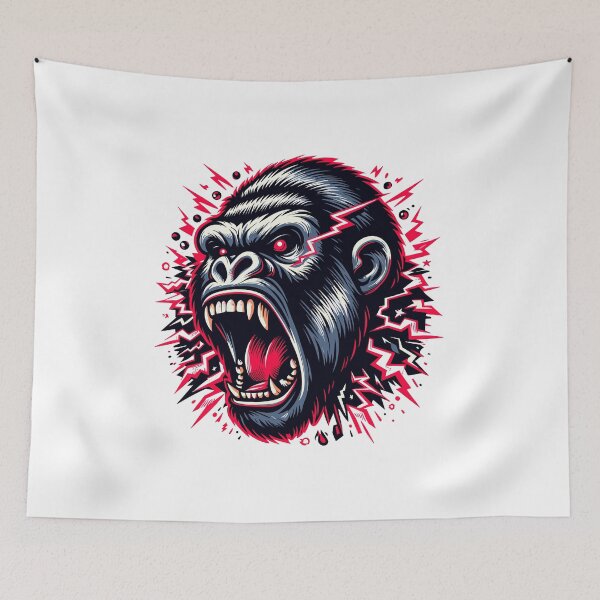 Item preview, Furious Gorilla Unleashed designed and sold by Apex-Ape.