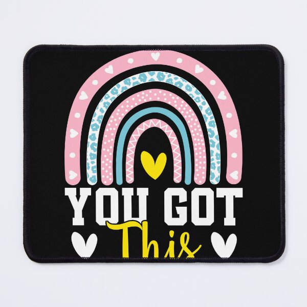 Item preview, You Got This - Test Day Motivational Teacher Testing Rainbow designed and sold by MobyStickers.