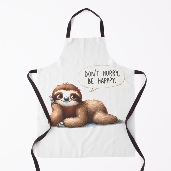 Item preview, Sloth's Mantra - Don't Hurry, Be Happy designed and sold by dspayne1.