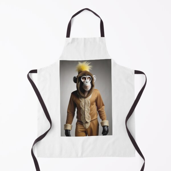 Item preview, Elegant Primate: AI-Designed Cap and Outfit designed and sold by Zooartia.
