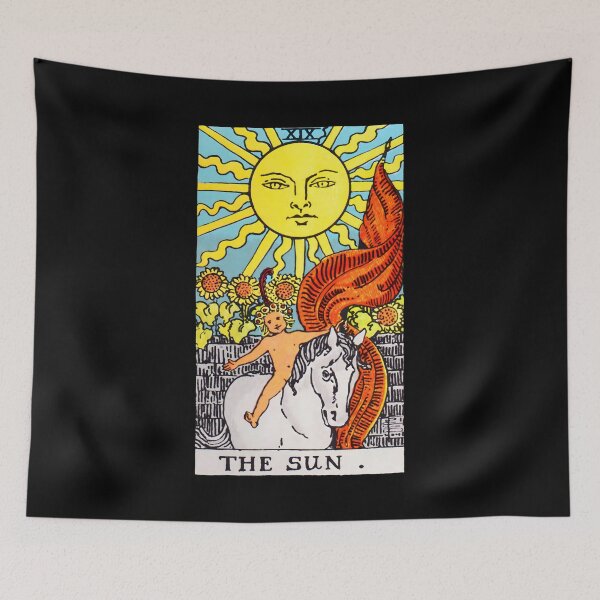 Item preview, The Sun Tarot Card |  Rider Waite Smith tarot designed and sold by TeeARTHY.