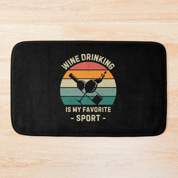 Item preview, Wine drinking is my favorite sport designed and sold by Gilpro Designs.