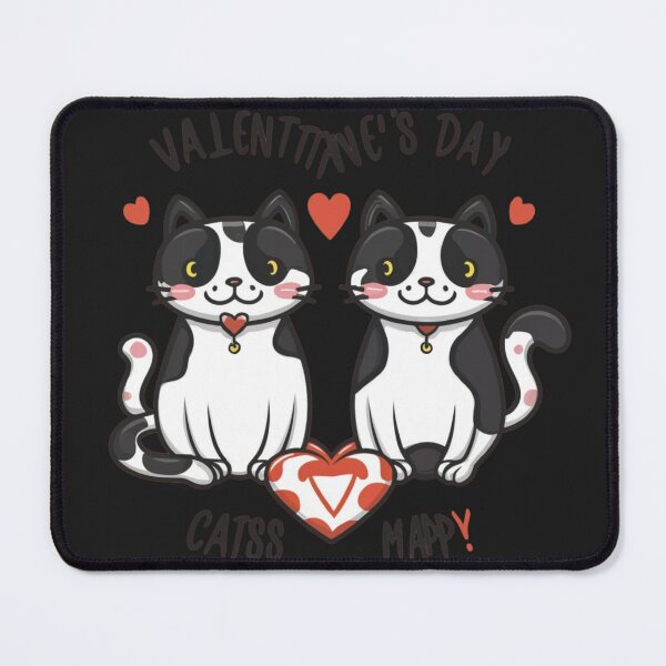 Item preview, Valentine's Day cat designed and sold by WojtiWu.