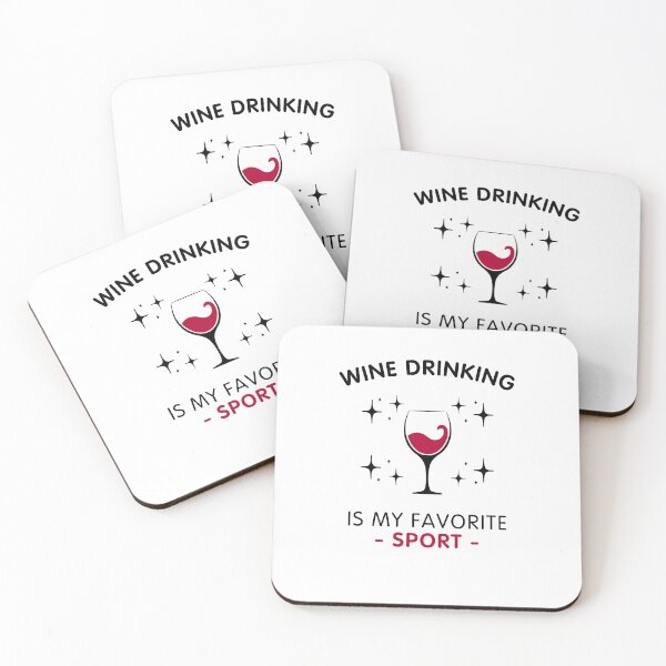Item preview, Wine drinking is my favorite sport designed and sold by Gilpro Designs.
