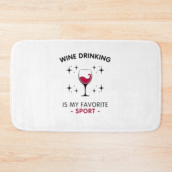 Item preview, Wine drinking is my favorite sport designed and sold by Gilpro Designs.