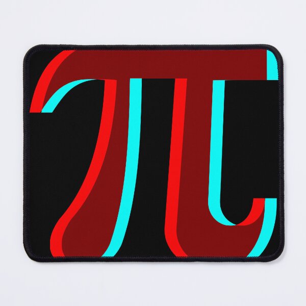 Item preview, Letter Pi with Anaglyph Effect designed and sold by ObsidianCat04.