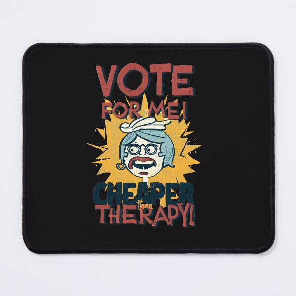 Item preview, Vote for me: Cheaper than Therapy! designed and sold by RebeccaRe.