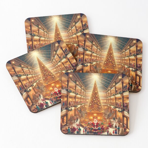 Item preview, 80s Christmas Shopping Mall designed and sold by HarlemHustle.