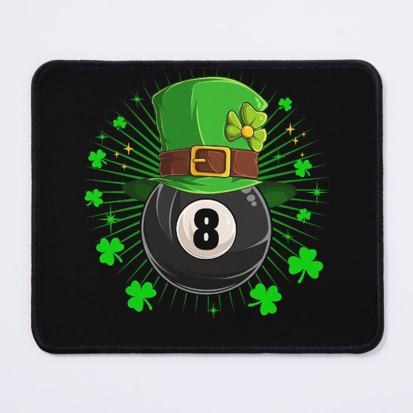 Item preview, Leprechaun Billiards Pool St Patricks Day Shamrock Boys Kids designed and sold by MobyStickers.