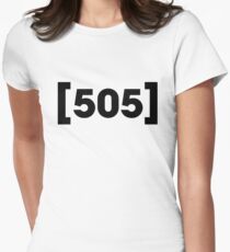 505 - Arctic Monkeys Women's Fitted T-Shirt