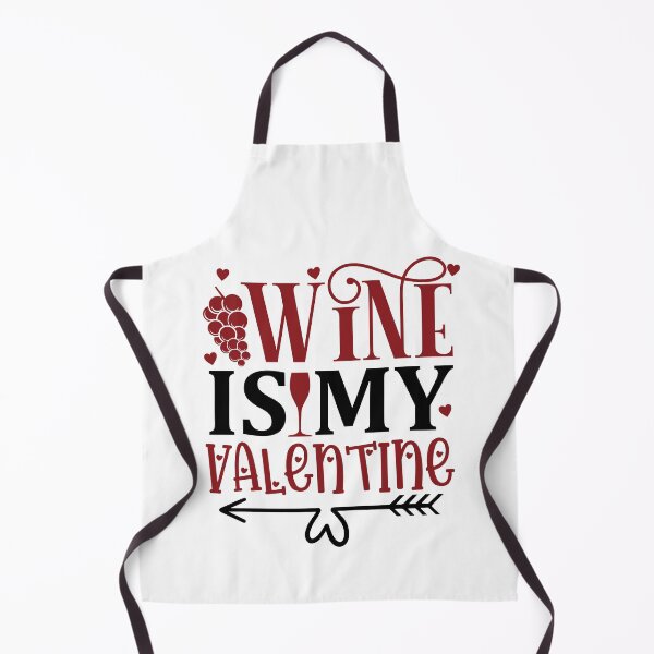 Item preview, Valentines Day 2024 Wine Is My Valentine designed and sold by EXON-Publishing.