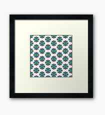 Vector flowers 1 Framed Print