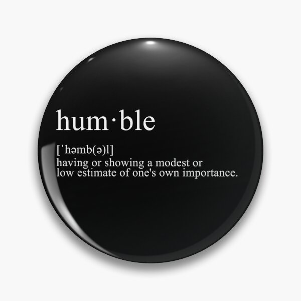 Item preview, Birthday Gift for Humble People (White Font) designed and sold by CMTees.