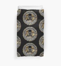 Second Amendment with Skull and Bullets Duvet Cover