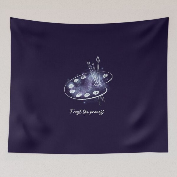 Item preview, Cosmic paint palette/Trust the process designed and sold by marahhoma.