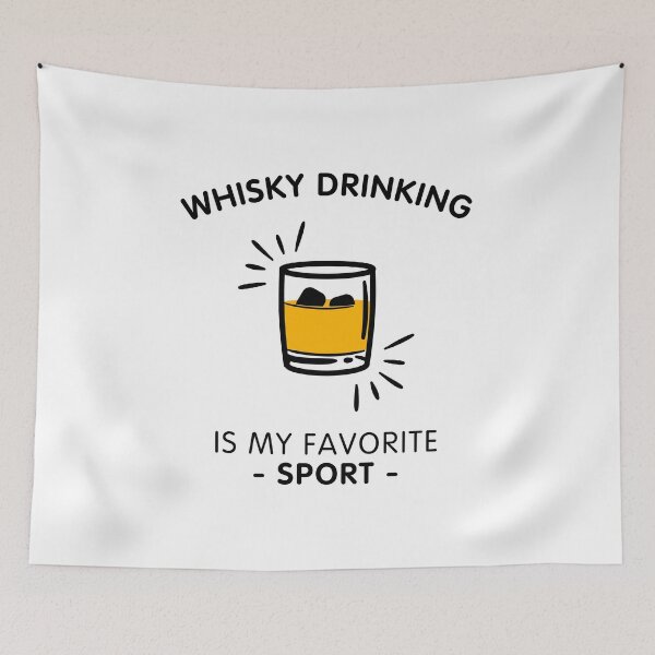 Item preview, Whisky drinking is my favorite sport designed and sold by Gilpro Designs.