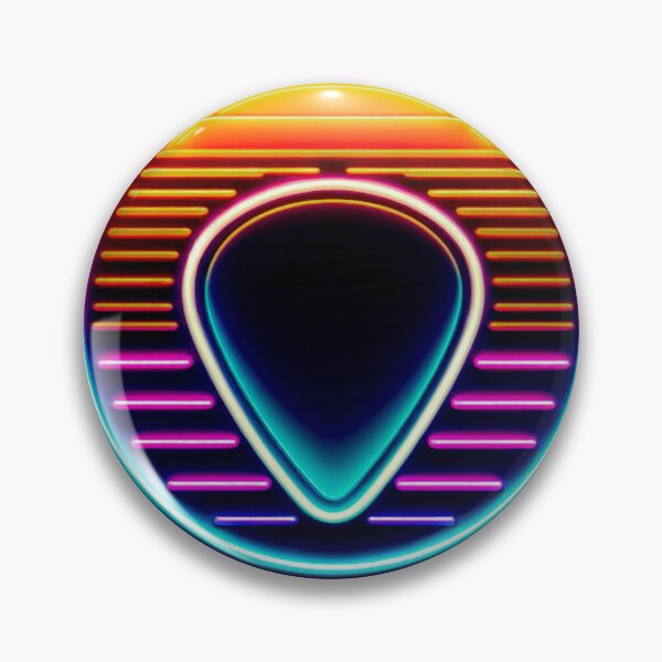 Artikelvorschau, Neon-Gitarrenplektrum entworfen und verkauft von SteadyRolla.