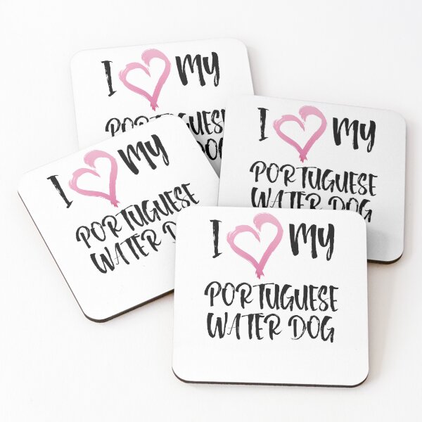 Item preview, I Heart My Portuguese Water Dog! Especially for Portuguese Water Dog Dog Lovers! designed and sold by rs-designs.
