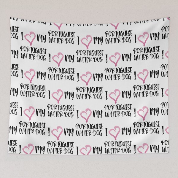 Item preview, I Heart My Portuguese Water Dog! Especially for Portuguese Water Dog Dog Lovers! designed and sold by rs-designs.