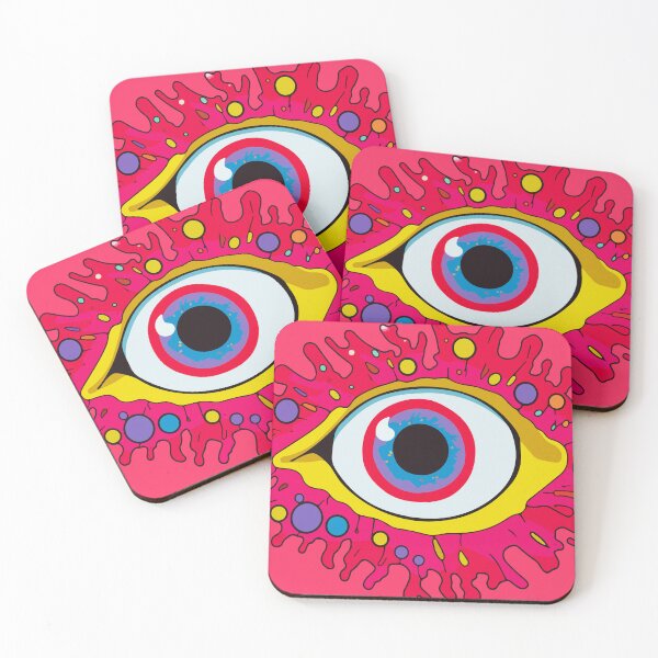 Item preview, Trippy Acid LSD Colorful Vibrant Psychedelic Eye designed and sold by PrintShangri-La.