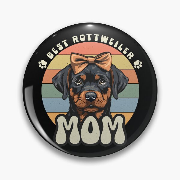 Artikelvorschau, Rottweiler-Mutter Retro-Design Beste Rottweiler-Mutter entworfen und verkauft von Hansani Nuwanmini Jayawickrama.