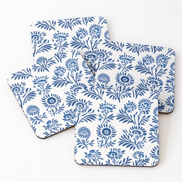 Item preview, Blue flower, Seamless pattern Dijital donwload designed and sold by varinchai.