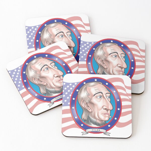Item preview, John Tyler Caricature designed and sold by FunFaces.