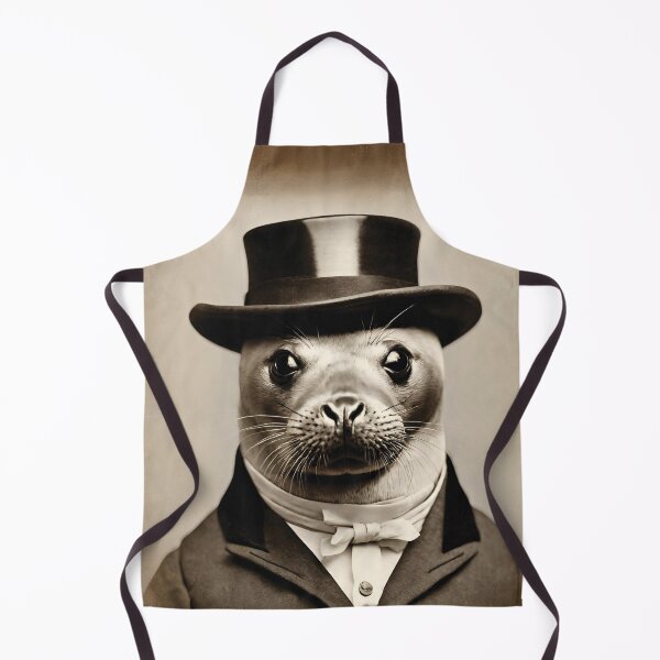 Item preview, Victorian Portrait Artistic Gift Fashion Pinniped designed and sold by popanato.