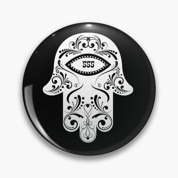 Item preview, 555 Angel Number Hamsa Hand  designed and sold by hamsasoul.