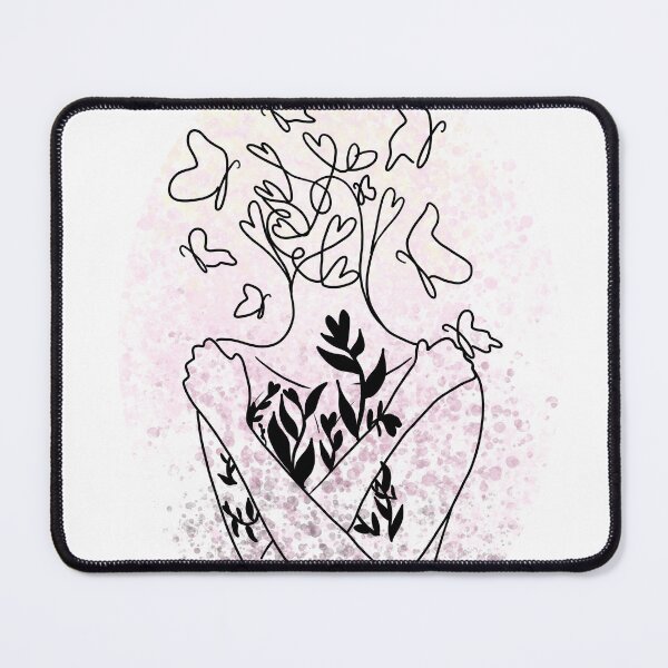 Item preview, Self Love Line Art designed and sold by AdriaCaps Art & Design.