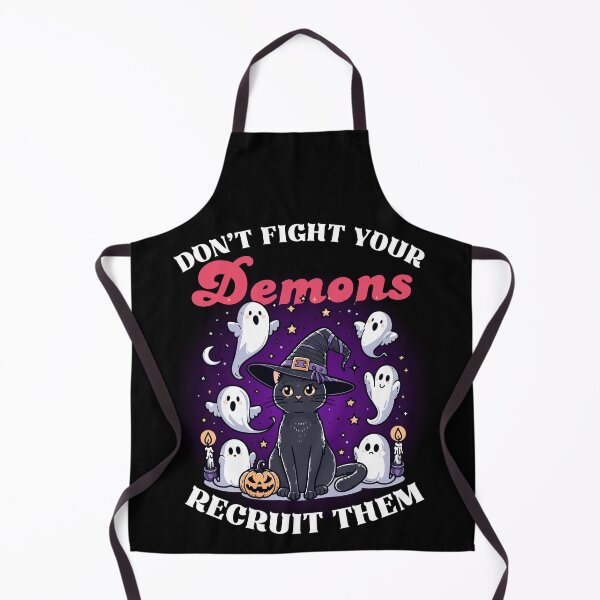 Item preview, Recruit Your Demons - Cute Witch Cat designed and sold by Kawaii-n-Spice.