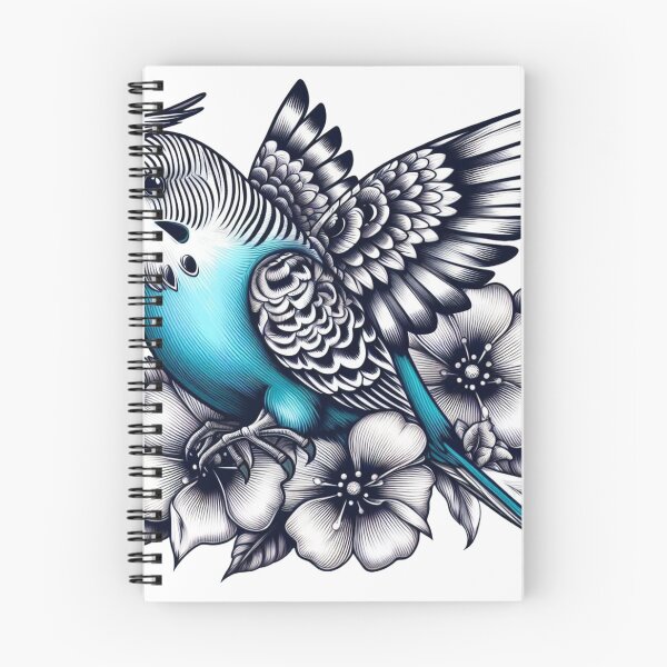 Aperçu de l'œuvre perruche cool créée et vendue par Greydate.