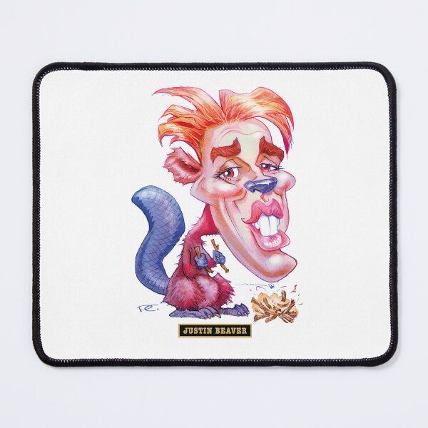 Item preview, Justin Beaver - Another Great Illustration from Paul Cemmick's POPSTAR MUTATIONS by DAVID RICHARDSON designed and sold by TIGERDAVER.