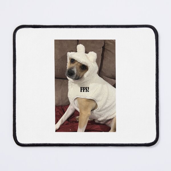 Item preview, Dog in Coat - FFS designed and sold by Sarah Meytin.