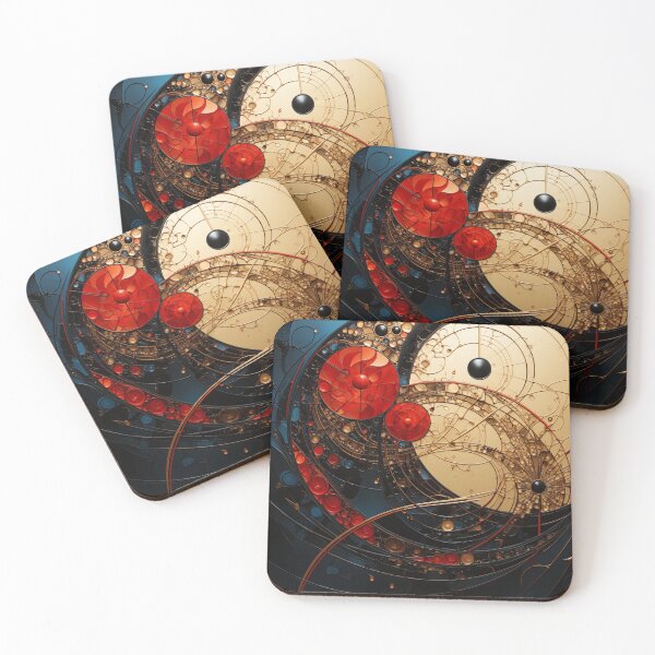 Item preview, Black, Red, Golden composition designed and sold by ViktorLevi.