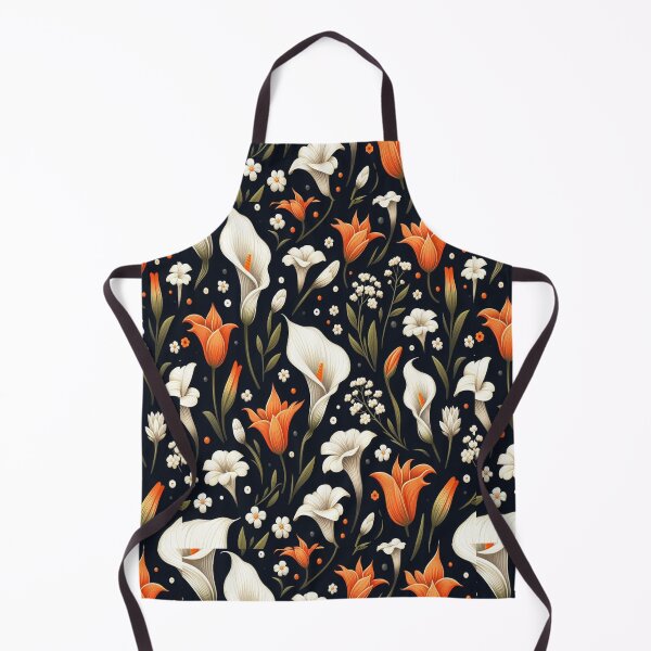 Item preview, Calla Lily and Tulip Flowers ; Floral Pattern designed and sold by PatternInArt.