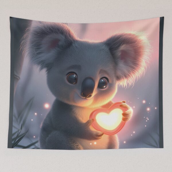 Item preview, A little koala in love designed and sold by Fantasyplus.